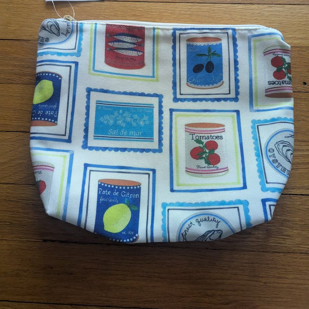 NWT Loft Makeup Bag Vinyl Lined